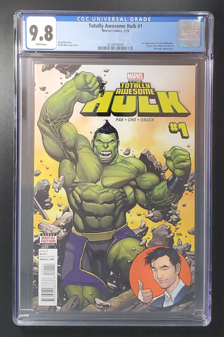 totally awesome hulk #1 cgc 9.8