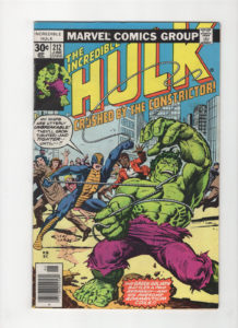 Incredible Hulk 212 Comic Book