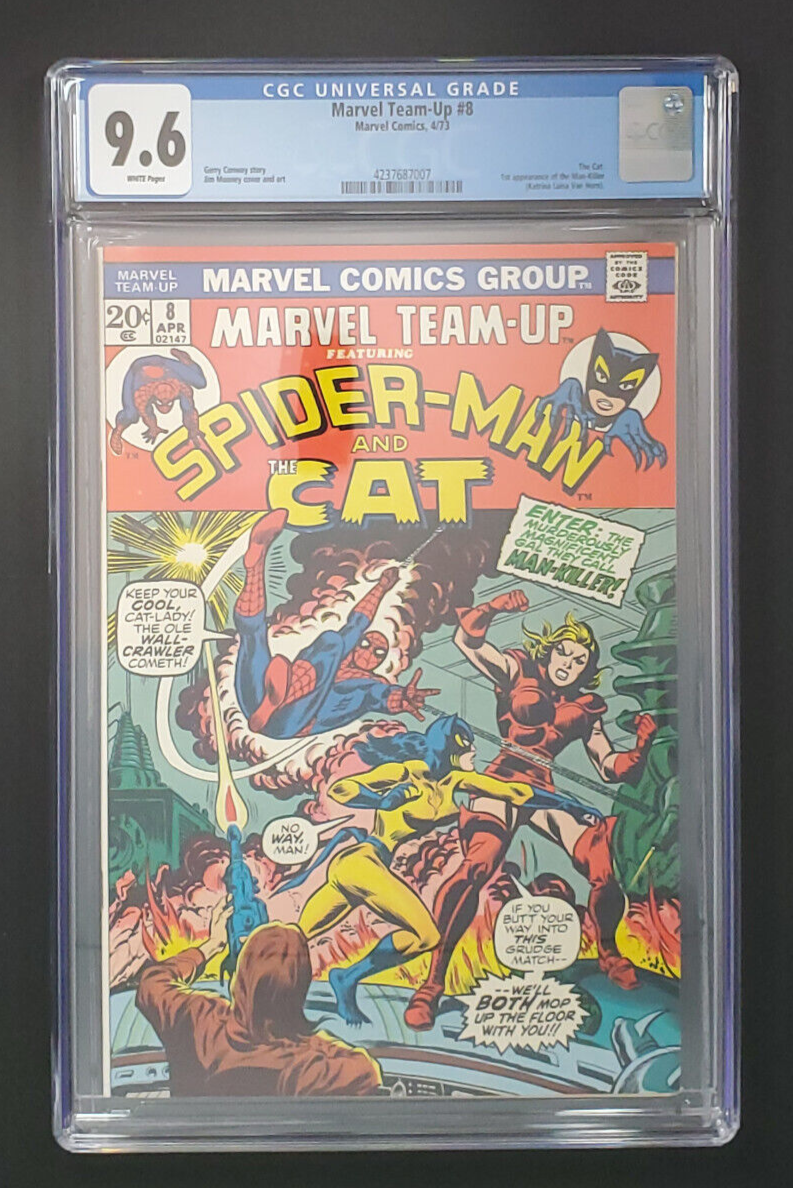 Marvel Team-Up #8 Marvel 1973 CGC 9.6 1st App Man Killer