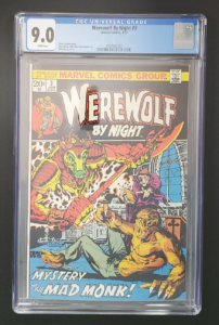 WereWolf By Night #3 CGC 9.0 Marvel 1973