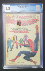 Amazing Spider-Man #10 CGC 1.8 1964 Marvel 1st App Big Man And Enforcers