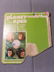 Planet of the Apes green Cardback