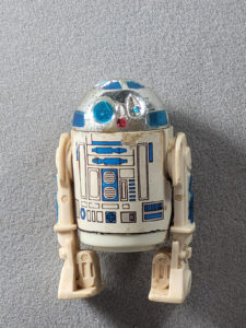 Vintage Star Wars 1977 Solid Dome R2-D2 Action Figure