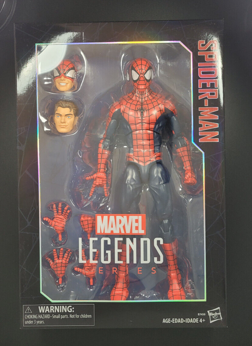 marvel legends spider-man 12" action figure