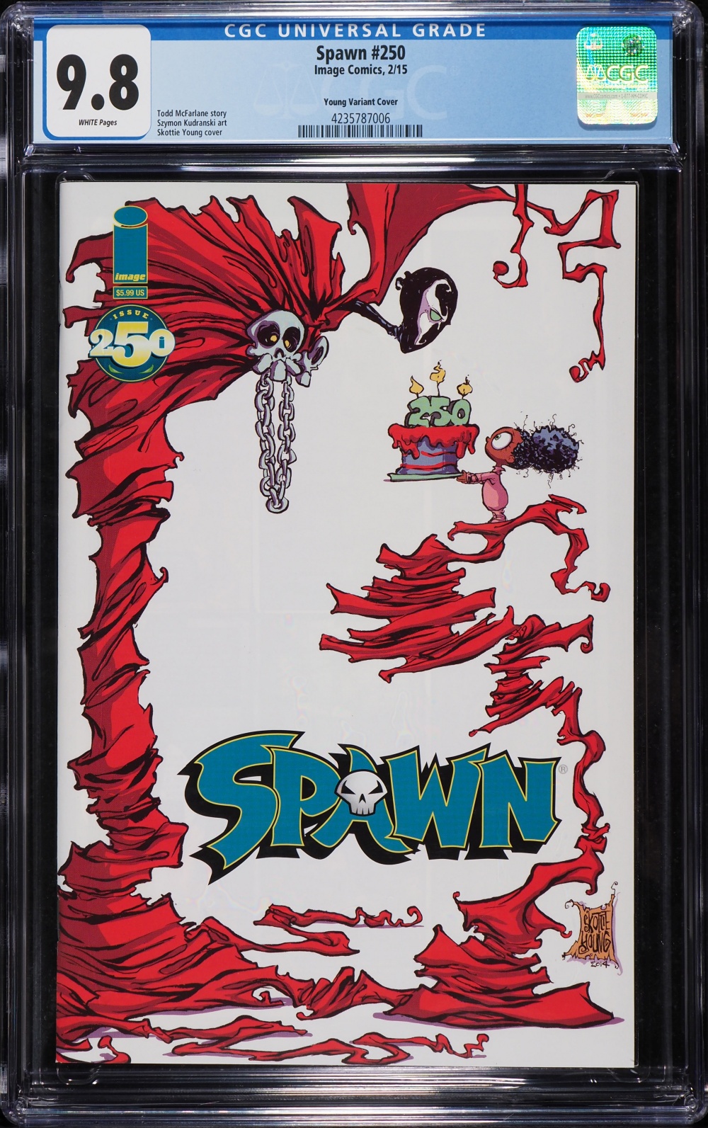 Spawn 250 CGC 9.8