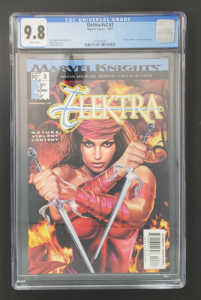 Elektra #3 CGC 9.8 2nd Print
