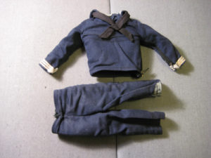 Vintage GI Joe Shore Patrol Navy Blue Shirt and Pants