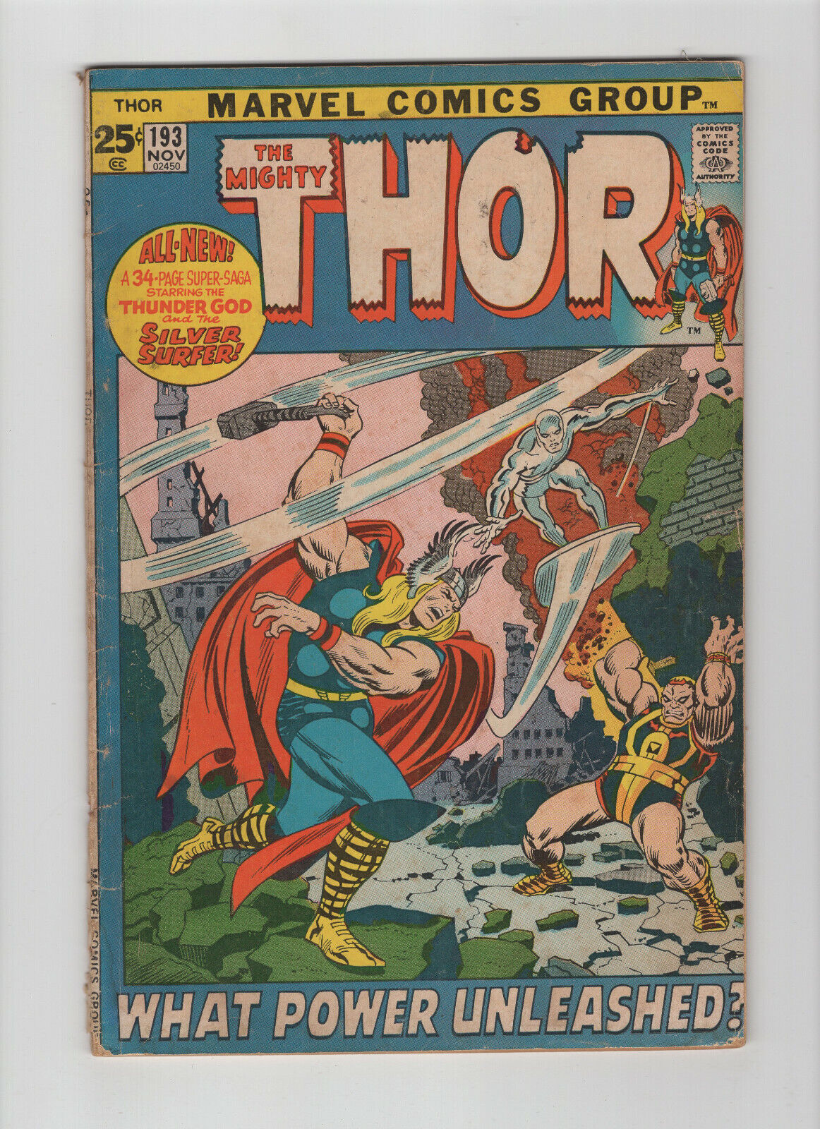 The Mighty Thor #193 (Marvel Comic 1971)